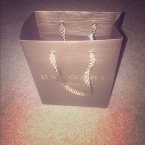 ‼️SOLD‼️Bulgari shopping bag
